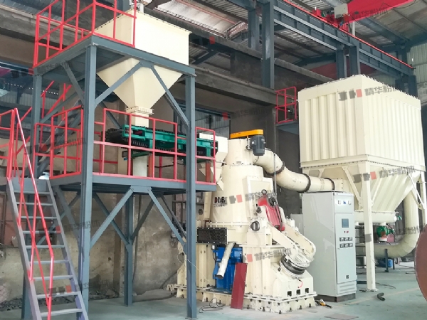 LM超細立式磨-高碳鉻鐵-江蘇奧宇某生產現場